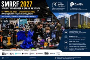 SMRRF 2027 si terrà alla Manchester Metropolitan University due giorni tra stampa 3D, maker e formazione STEM