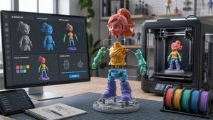 Hi3D amplia il Maker Toolkit per trasformare i modelli AI in oggetti più facili da stampare in 3D