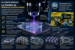 UC Santa Barbara investe nella vera stampa 3D su scala nano