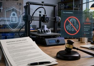 Le nuove leggi sulle stampanti 3D rischiano di cambiare il mercato desktop perché le nuove norme USA preoccupano il settore