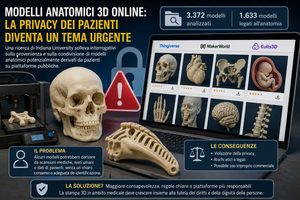 Stampa 3D medicale e dati dei pazienti  il caso sollevato da Indiana University da Salma Kheralla