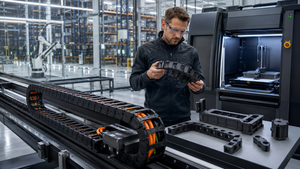Catene portacavi su misura perché Tsubaki Kabelschlepp usa la stampa 3D