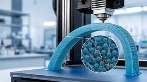 EPFL stampa in 3D una gomma che resiste alle crepe e alle deformazioni ripetute