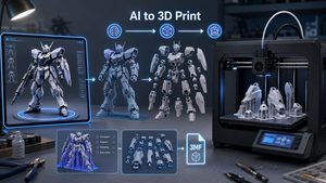 HI3D porta i modelli generati dall’AI verso la stampa 3D