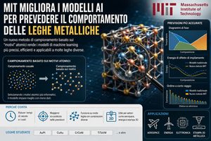 Il MIT migliora i modelli AI per prevedere il comportamento delle leghe metalliche
