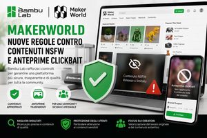 MakerWorld rafforza i controlli su contenuti NSFW e anteprime clickbait