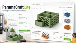 ParamaCraft Lite arriva su MakerWorld modelli 3D personalizzabili senza partire da zero