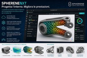 SphereneNXT porta nel browser la progettazione delle strutture interne per la stampa 3D