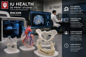 IU Health apre un laboratorio interno per modelli anatomici stampati in 3D