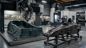 Dagli stampi 3D alla monoscocca in carbonio il nuovo processo di Dash-CAE