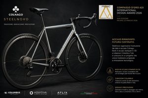 Colnago Steelnovo vince il Compasso d’Oro ADI 2026