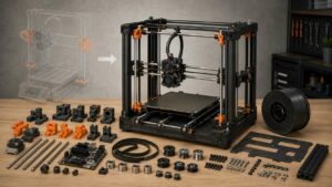 Prusawire R1 trasforma i componenti delle Prusa MK3 e MK4 in una stampante 3D CoreXZ dal team di Positron 3D