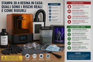 La stampa 3D a resina da tavolo è troppo rischiosa per gli utenti dilettanti ?