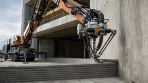 INSTATIQ studia una testina di stampa 3D per costruire contro muri e negli angoli