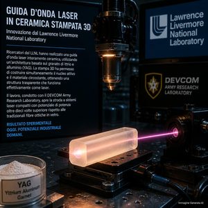 Laser dieci volte più potenti grazie alla stampa 3D il progetto del Lawrence Livermore National Laboratory