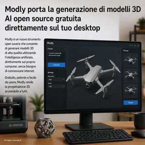 Modly porta la generazione AI di modelli 3D sul PC  gratuito, open source e utilizzabile completamente offline