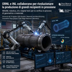MedUSA stampa grandi componenti nucleari  la strategia americana per ridurre la dipendenza dalle grandi fucine dell’Oak Ridge National Laboratory (ORNL) e dell’Idaho National Laboratory (INL)