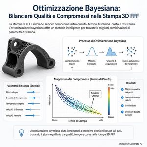 Stampa 3D più affidabile un modello AI ottimizza temperatura, velocità e altezza layer