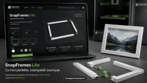 SnapFrames Lite porta la progettazione delle cornici personalizzate direttamente nel browser