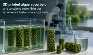 Stampa 3D e alghe per rimuovere il fosforo dalle acque il progetto della Florida Atlantic University