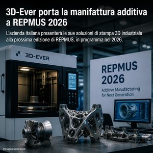 3D Ever porta la produzione additiva al REPMUS 2026