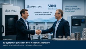3D Systems e Savannah River National Laboratory uniscono ricerca e additive manufacturing per nucleare e sicurezza nazionale