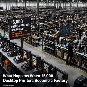 Quando 10.000 stampanti desktop diventano una fabbrica dentro il modello produttivo di Kings Huafast