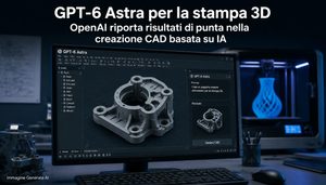 GPT-6 Astra porta il CAD parametrico generato dall’intelligenza artificiale molto più vicino a un workflow ingegneristico reale