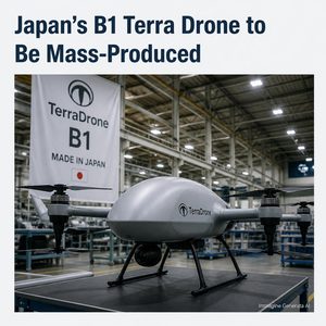 Giappone, Terra B1 passa alla produzione di serie con componenti realizzati in stampa 3D