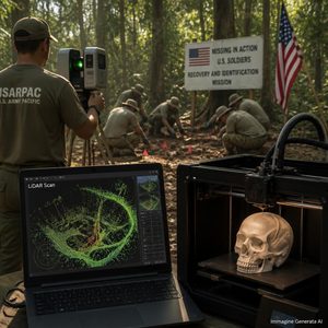 LiDAR, AI e stampa 3D ricostruiscono un campo di battaglia del 1943 per cercare 23 militari statunitensi dispersi
