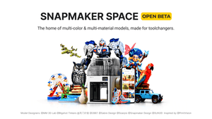 Snapmaker Space entra in Open Beta