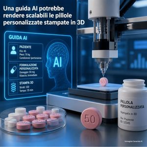 Ole Miss e Colorcon sviluppano una guida AI per rendere più praticabile la stampa 3D di farmaci personalizzati