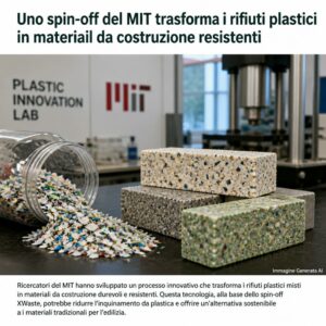 Atlas trasforma plastica riciclata in strutture per case e ponti cosa ha davvero dimostrato il progetto nato al MIT