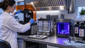 Stampa 3D a resina: il rischio non finisce quando termina la stampa, perché lavaggio e post-curing possono emettere più VOC della macchina