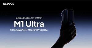 ELEGOO M1 Ultra lo scanner 3D ibrido anticipato prima del lancio del 29 ottobre