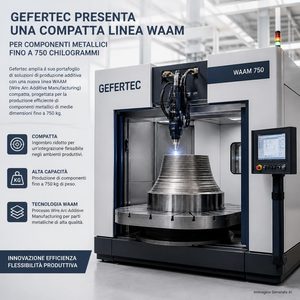 GEFERTEC a Formnext 2026 girante WAAM da 700 kg, arc10X e nuova arcTitan per il titanio