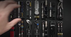 MOD-GRID una griglia stampata in 3D per costruire kit EDC modulari