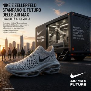 Nike e Zellerfeld presentano la Air Works di Masyn, la stampa 3D entra nelle collezioni locali Air Max