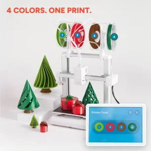 Toybox Luna stampa 3D a quattro colori per bambini, famiglie e scuole