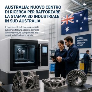 AMCRC apre un nodo in Australia Meridionale: Tonsley collega ricerca e industria della stampa 3D