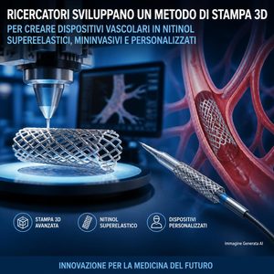 Metamateriali in Nitinol per dispositivi transcatetere la ricerca di IMDEA e MIT