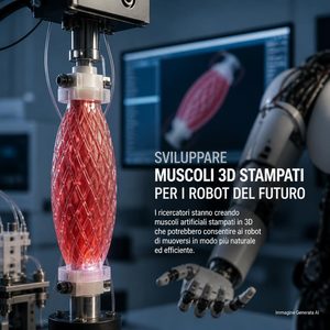 De Montfort University studia muscoli artificiali stampati in 3D con metamateriali piezoelettrici