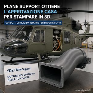 L’autorità aeronautica australiana approva componenti stampati in 3D per gli elicotteri 214B