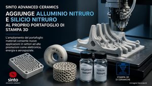 Sinto porta nitruro di alluminio e nitruro di silicio nella stampa 3D ceramica