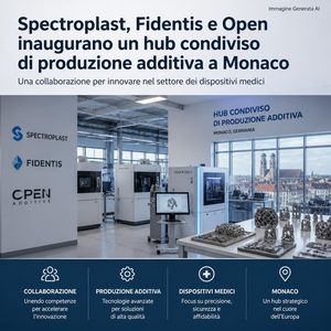 Spectroplast, Munich Medical Devices (MMD) e FIDENTIS aprono a Monaco un polo condiviso per la stampa 3D medicale