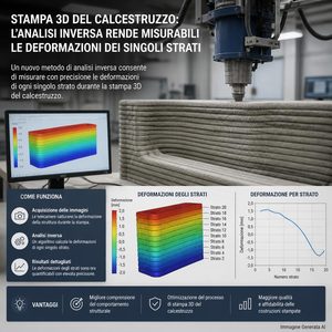 Rowan University ricostruisce a ritroso le deformazioni del calcestruzzo stampato in 3D
