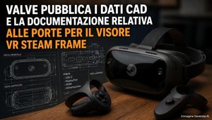 Valve rende disponibili modelli STEP dello Steam Frame più semplice progettare accessori stampati in 3D